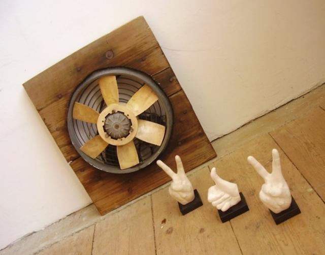 Régi ipari ventilátor