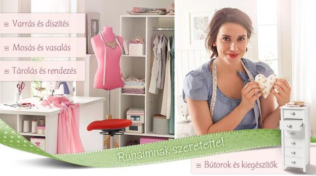 Szabás varrás eszközök a Tchibo üzletekben és webshopban
