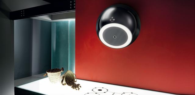 Elica gömb alakú fekete páraelszívó