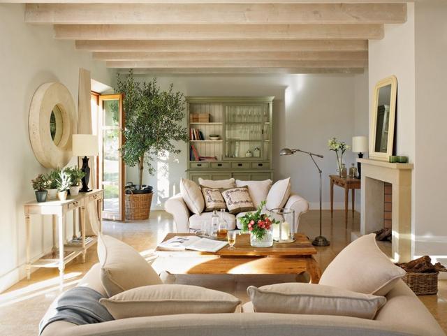 LakberendezÃs otthon design blog: 10 csodaszép mediterrán nappali