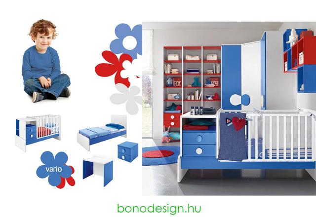 Bono Design olasz átalakítható bababútor és gyerekbútor