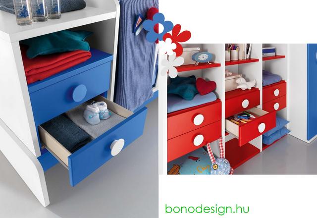 Bono Design olasz variálható bababútor
