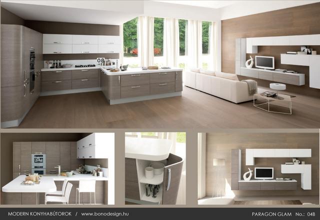 StÃlusos és ergonómikus paragon glam olasz konyhabútorok