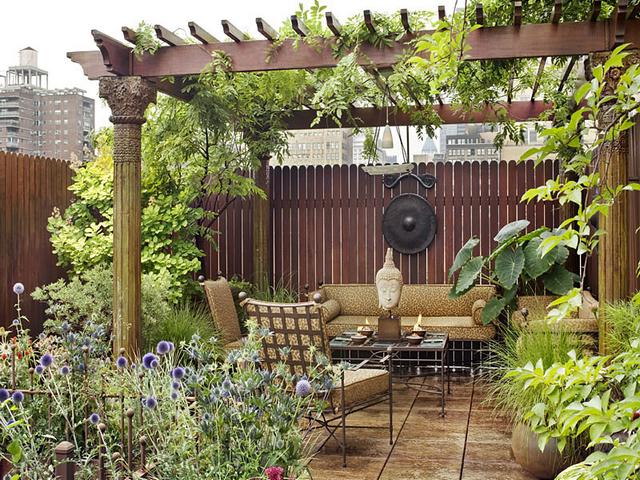 Pergola és kerti kanapé