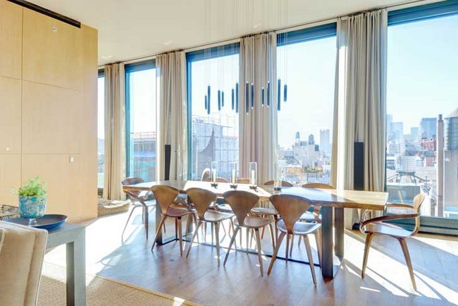 Modern tíz személyes étkező