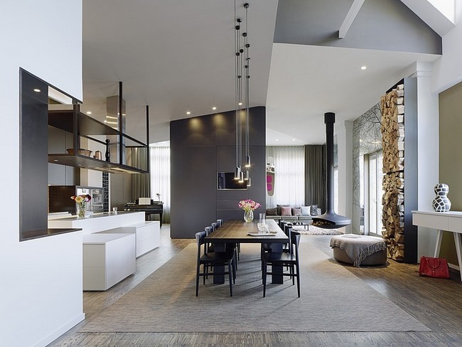 Loft lakás egy régi laktanya épületben