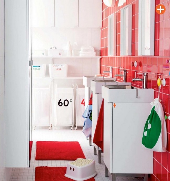 Ikea fehér fürdőszobaszekrény