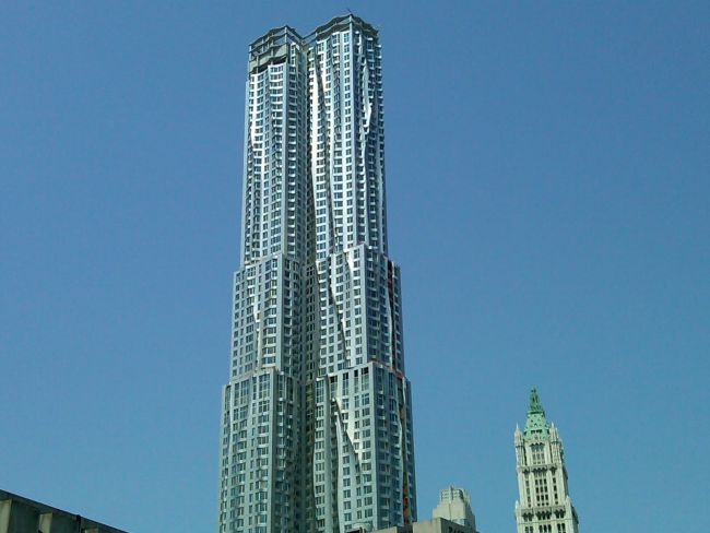 Frank Gehry építész Felhőkarcoló New York