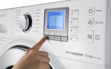 Új Eco Bubble energiatakarékos mosógépek a Samsungtól