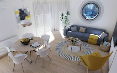 Világos terek, natúr fa árnyalatok és szellős enteriőrök - Kortárs családi otthon Zágrábból